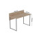 Компьютерный стол Ferrum-decor Скай 75x140x70 серый ДСП Дуб Сан-Марино 16мм (FRD-101584)
