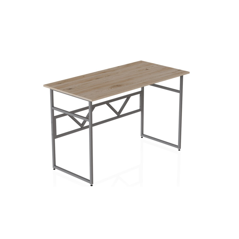 Комп'ютерний стіл Ferrum-decor Раян 75x100x70 сірий ДСП Дуб Сан-Марино 16мм (FRD-101624)