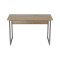Компьютерный стол Ferrum-decor Коди 75x140x60 серый ДСП Дуб Сан-Марино 16мм (FRD-101674)