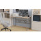 Компьютерный стол Ferrum-decor Раян 75x140x70 серый ДСП Дуб Сан-Марино 16мм (FRD-101644)