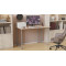 Комп'ютерний стіл Ferrum-decor Ханна 75x100x60 сірий ДСП Дуб Сан-Марино 16мм (FRD-101394)