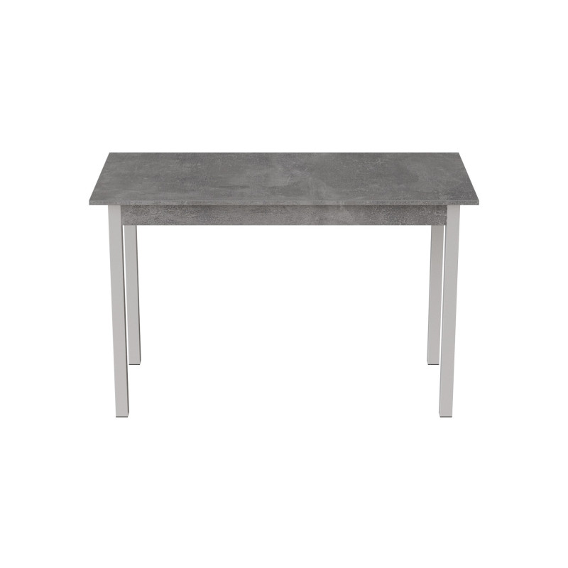 Стол кухонный Ferrum-decor Марио 75x120x60 Белый ДСП Бетон 16мм (FRD-105582)