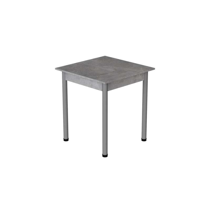 Стол кухонный Ferrum-decor Агата 75x90x90 Серый ДСП Бетон 16мм (FRD-105562)