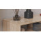 Тумба під телевізор Кентуки Ferrum-decor 45x139x38 Чорний метал ДСП Дуб Сан-Марино 16 мм (FRD-106732)
