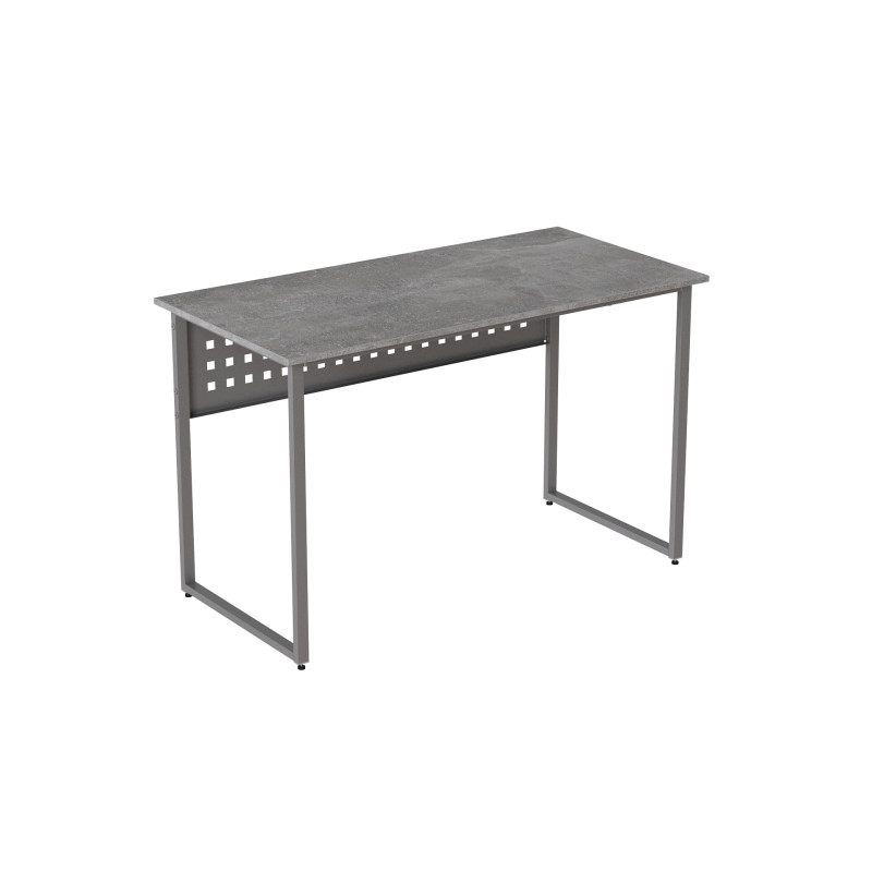 Стіл письмовий Майк Ferrum-decor 75x100x60 Сірий метал ДСП Бетон 32 мм (FRD-106512)