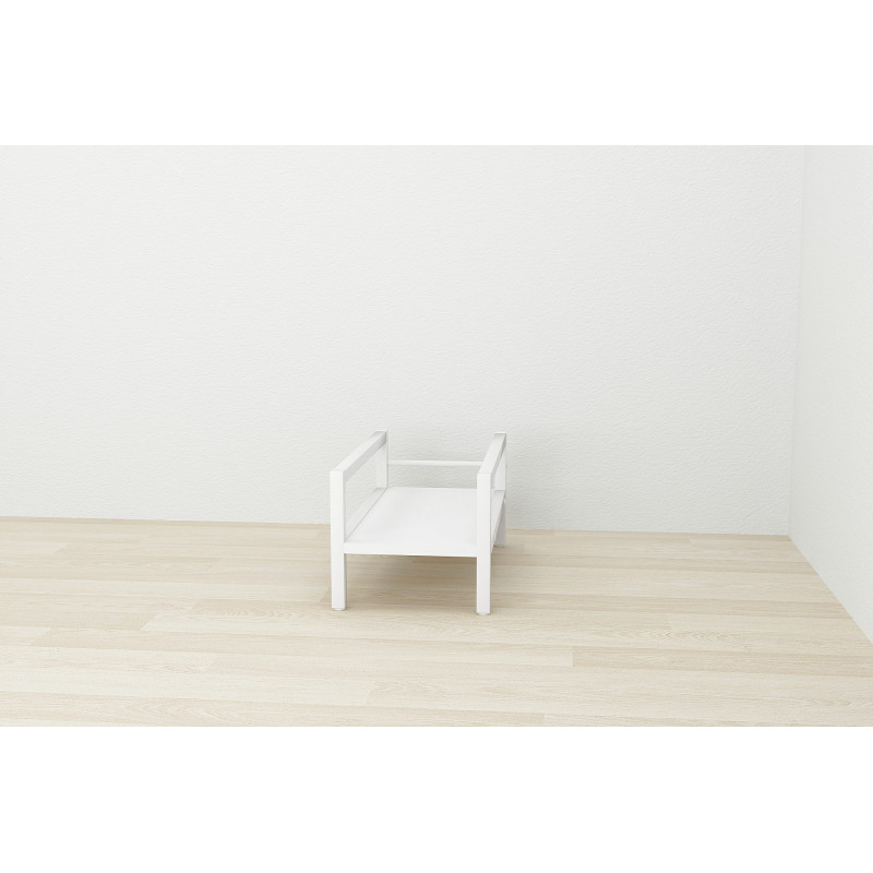 Підставка для системного блоку Ferrum-decor Нікі 21x24x45 Білий ДСП Біле 16мм (FRD-105292)