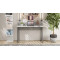 Стіл письмовий Скай Ferrum-decor 75x120x60 Сірий метал ДСП Бетон 32 мм (FRD-106662)