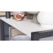 Етажерка 3/60 Ferrum-decor Серії Конект 75x60x28 чорний ДСП Біле 16мм (FRD-104254)