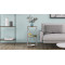 Етажерка 3/34 Ferrum-decor Серії Конект 73x34x28 сірий ДСП Дуб Сонома 16мм (FRD-104304)