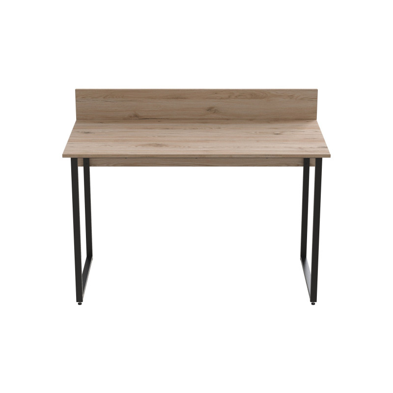 Комп'ютерний стіл Ferrum-decor Скай 75x100x60 чорний ДСП Дуб Сан-Марино 16мм (FRD-103614)