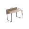 Комп'ютерний стіл Ferrum-decor Скай 75x140x60 чорний ДСП Дуб Сан-Марино 16мм (FRD-103634)