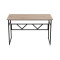 Комп'ютерний стіл Ferrum-decor Раян 75x120x60 чорний ДСП Дуб Сан-Марино 16мм (FRD-103684)