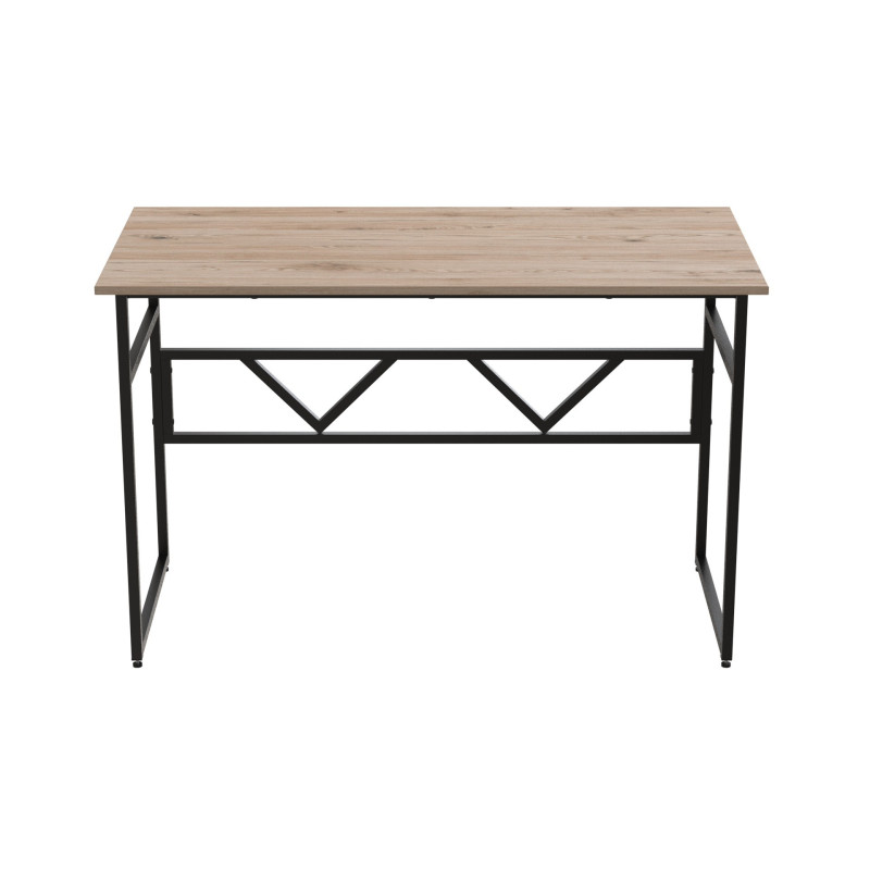 Комп'ютерний стіл Ferrum-decor Раян 75x100x70 чорний ДСП Дуб Сан-Марино 16мм (FRD-103704)