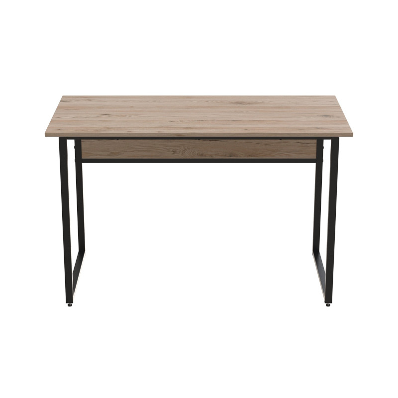 Компьютерный стол Ferrum-decor Коди 75x120x70 черный ДСП Дуб Сан-Марино 16мм (FRD-103774)
