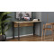 Письмовий стіл Ferrum-decor Курт 75x120x60 чорний ДСП Дуб Сонома 16мм (FRD-103914)
