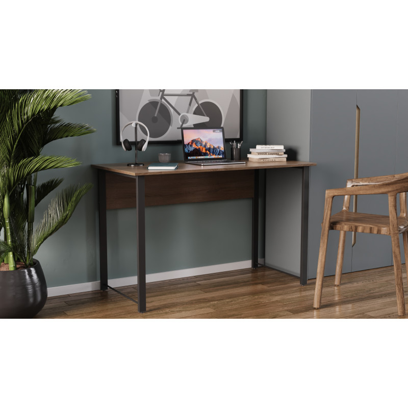 Комп'ютерний стіл Ferrum-decor Раян 75x100x70 чорний ДСП Дуб Сан-Марино 16мм (FRD-103704)