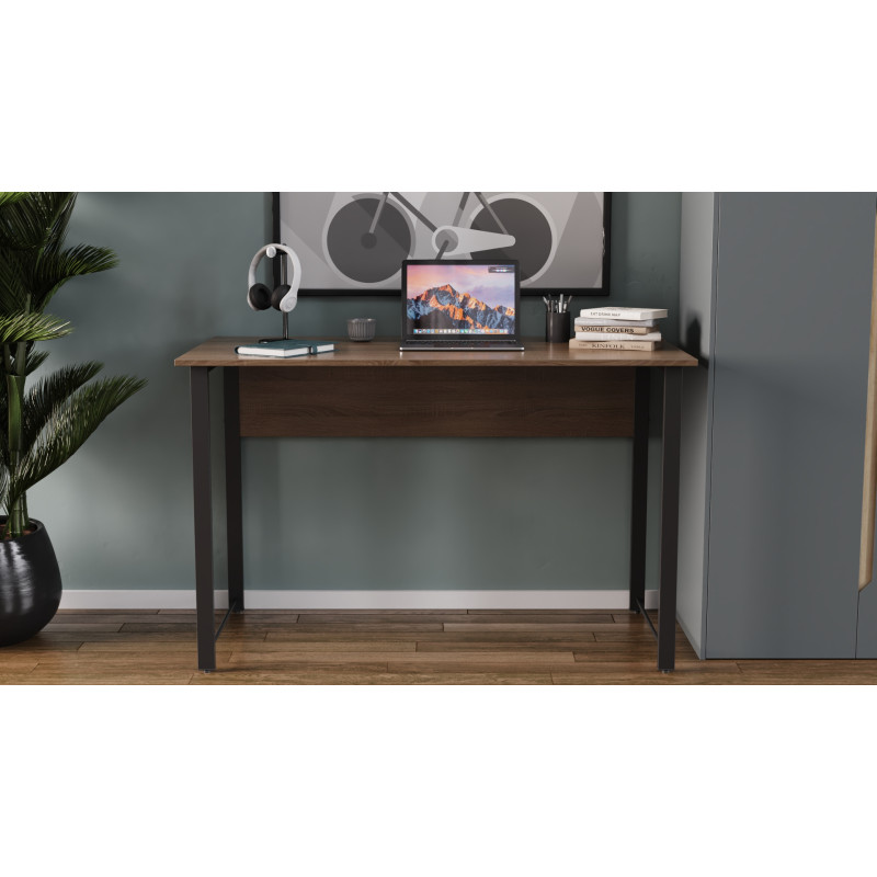 Комп'ютерний стіл Ferrum-decor Раян 75x100x70 чорний ДСП Дуб Сан-Марино 16мм (FRD-103704)