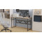 Комп'ютерний стіл Ferrum-decor Раян 75x100x60 чорний ДСП Дуб Сан-Марино 16мм (FRD-103674)