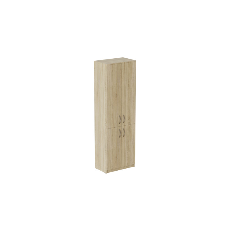 Шкаф Анжело Ferrum-decor на 5 полок с 4 дверями 1900x600x380 ДСП Дуб Сонома 16 мм (FRD-105004)