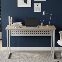 Стіл письмовий Майк Ferrum-decor 75x140x60 Білий метал ДСП Дуб Кремона Торро 16 мм (FRD-108346)