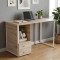 Компьютерный стол Ferrum-decor Отто 75x120x60 белый ДСП Дуб Сан-Марино 16мм (FRD-101024)