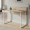 Компьютерный стол Ferrum-decor Скай 75x100x60 белый ДСП Дуб Сан-Марино 16мм (FRD-101064)