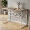 Компьютерный стол Ferrum-decor Раян 75x120x60 белый ДСП Дуб Сан-Марино 16мм (FRD-101134)