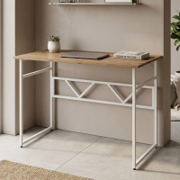 Комп'ютерний стіл Ferrum-decor Раян 75x120x70 білий ДСП Дуб Сан-Марино 16мм (FRD-101164)