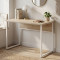 Компьютерный стол Ferrum-decor Коди 75x100x60 белый ДСП Дуб Сан-Марино 16мм (FRD-101184)