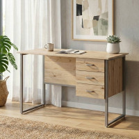 Комп'ютерний стіл Ferrum-decor Гаррі 75x120x60 сірий ДСП Дуб Сан-Марино 16мм (FRD-101454)