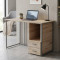 Комп'ютерний стіл Ferrum-decor Отто 75x120x60 сірий ДСП Дуб Сан-Марино 16мм (FRD-101494)