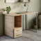 Комп'ютерний стіл Ferrum-decor Отто 75x140x60 сірий ДСП Дуб Сан-Марино 16мм (FRD-101504)