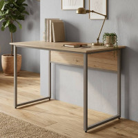 Комп'ютерний стіл Ferrum-decor Коді 75x100x70 сірий ДСП Дуб Сан-Марино 16мм (FRD-101684)