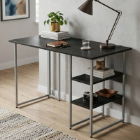 Письмовий стіл Ferrum-decor Кевін 75x100x60 сірий ДСП Сосна Кембра 16мм (FRD-101714)