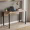 Комп'ютерний стіл Ferrum-decor Курт 75x100x60 чорний ДСП Дуб Сан-Марино 16мм (FRD-102024)