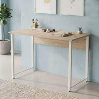 Компьютерный стол Ferrum-decor Курт 75x120x60 белый ДСП Дуб Сан-Марино 32мм (FRD-102214)