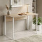 Комп'ютерний стіл Ferrum-decor Курт 75x100x70 білий ДСП Дуб Сан-Марино 32мм (FRD-102234)