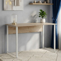Комп'ютерний стіл Ferrum-decor Курт 75x140x70 білий ДСП Дуб Сан-Марино 32мм (FRD-102254)