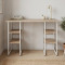 Комп'ютерний стіл Ferrum-decor Карен 75x120x70 білий ДСП Дуб Сан-Марино 32мм (FRD-102284)