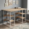 Комп'ютерний стіл Ferrum-decor Карен 75x140x70 білий ДСП Дуб Сан-Марино 32мм (FRD-102294)