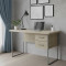 Письменный стол Ferrum-decor Дакота 76x120x70 серый ДСП Дуб Сонома 32мм (FRD-102344)