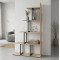 Этажерка Ferrum-decor Стелла 1600x1020x300 Черный металл ДСП Дуб Сан-Марино (FRD-103464)