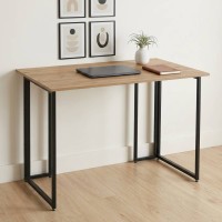Комп'ютерний стіл Ferrum-decor Ханна 75x100x60 чорний ДСП Дуб Сан-Марино 16мм (FRD-103474)