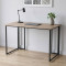 Комп'ютерний стіл Ferrum-decor Ханна 75x140x60 чорний ДСП Дуб Сан-Марино 16мм (FRD-103494)