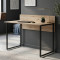 Комп'ютерний стіл Ferrum-decor Скай 75x100x70 чорний ДСП Дуб Сан-Марино 16мм (FRD-103644)