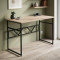 Комп'ютерний стіл Ferrum-decor Раян 75x100x70 чорний ДСП Дуб Сан-Марино 16мм (FRD-103704)