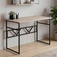 Комп'ютерний стіл Ferrum-decor Раян 75x140x70 чорний ДСП Дуб Сан-Марино 16мм (FRD-103724)
