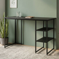 Письмовий стіл Ferrum-decor Кевін 75x100x60 чорний ДСП Сосна Кембра 16мм (FRD-103794)