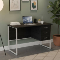 Комп'ютерний стіл Ferrum-decor Гаррі 75x120x60 білий ДСП Сосна Кембра 16мм (FRD-104054)