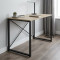 Письмовий стіл Ferrum-decor Серії Конект 75x120x600 чорний ДСП Дуб Сонома 16мм (FRD-104204)